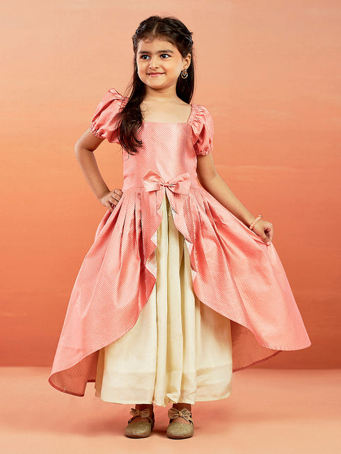 Girl's' Pink Gown